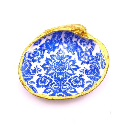 Damask Decoupage Shell- Small