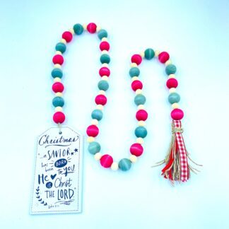 A Savior Has Been Born Blessing Beads