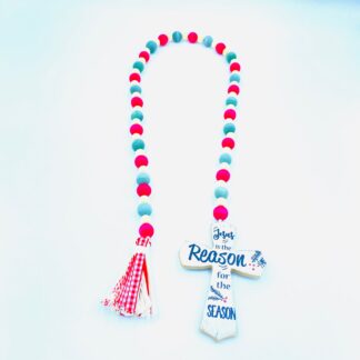 Cross Christmas Blessing Beads