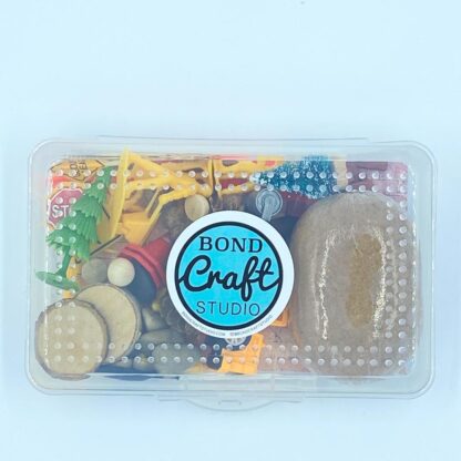 Construction Playdough Sensory Box - Image 3