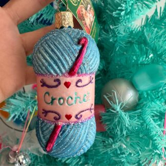 Crochet Ornament - Blue