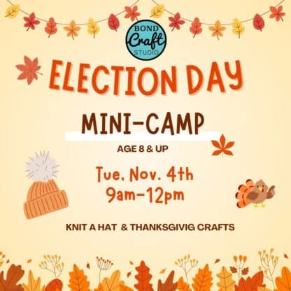 Election Day Mini-Camp - Tuesday 11/4