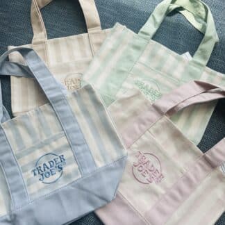 Embroidery Trader Joe's Mini-Tote Bag Workshop - Adults - 6/23