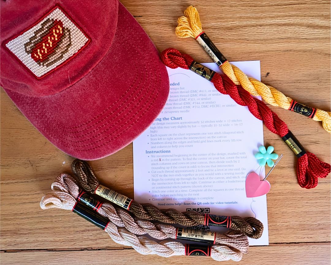 Self Finishing Needlepoint Hat Workshop- Adults - Oct 20th - Image 3